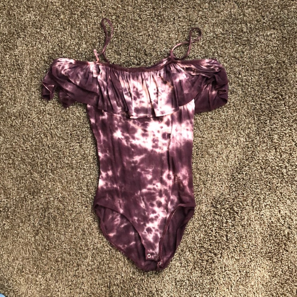 Tie dye body suit
